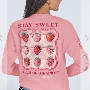 Simply Southern Pink Long Sleeve Tee